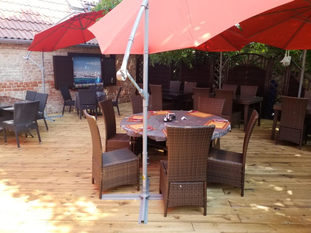 Hotel Villa Lindenhof Biergarten